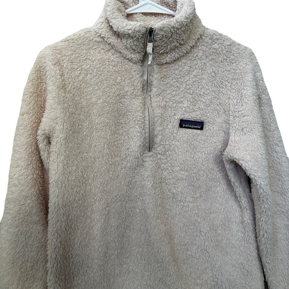 Patagonia Sweaters - Patagonia Los Gatos Fleece Quarter Zip Women's Size Small Light Pink